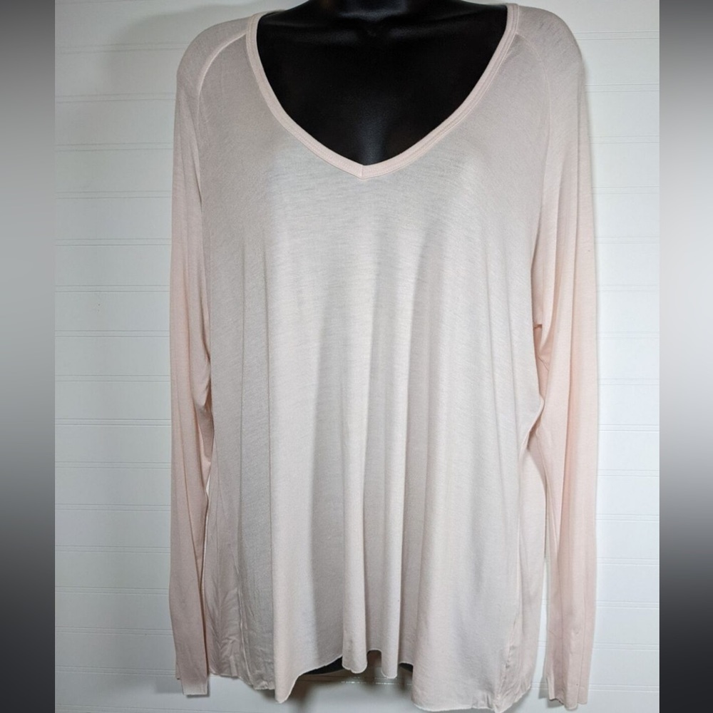 Light Pink Josh Brown Long Sleeve top